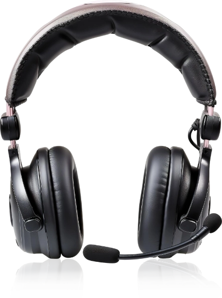 Professional telephone headset
