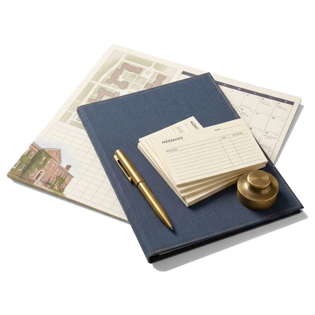 Educational institution answering service operator