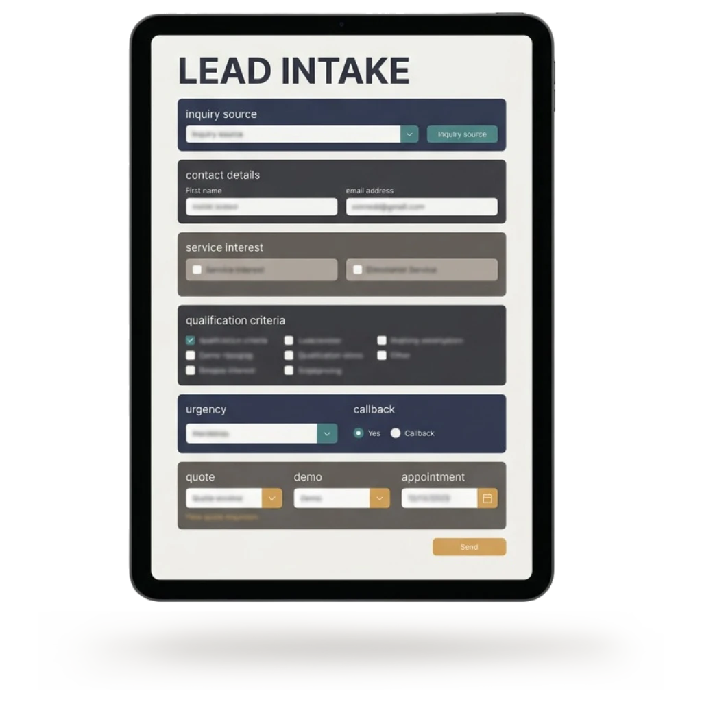 Lead generation call center