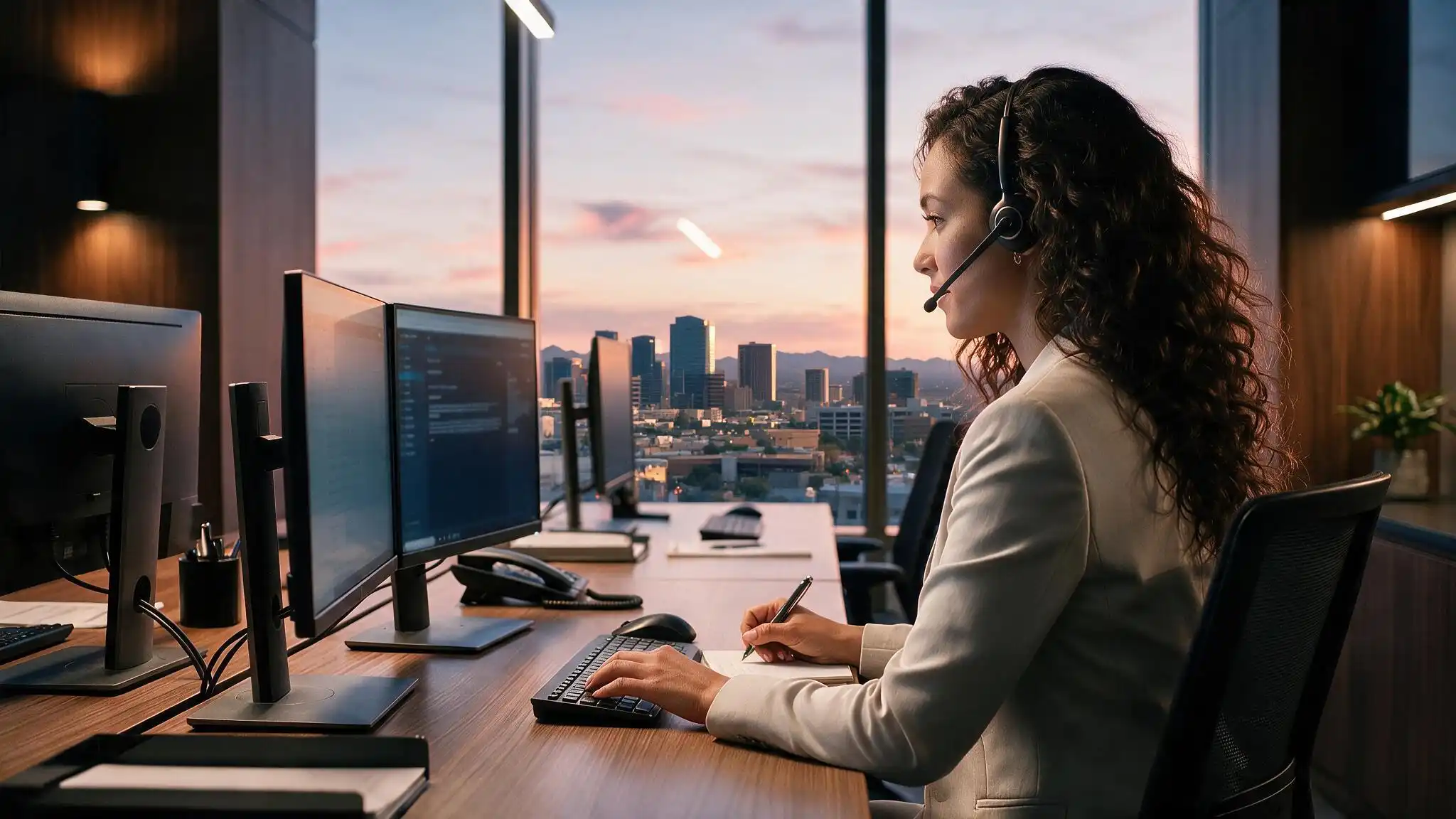 Custom bilingual business answering service specialist