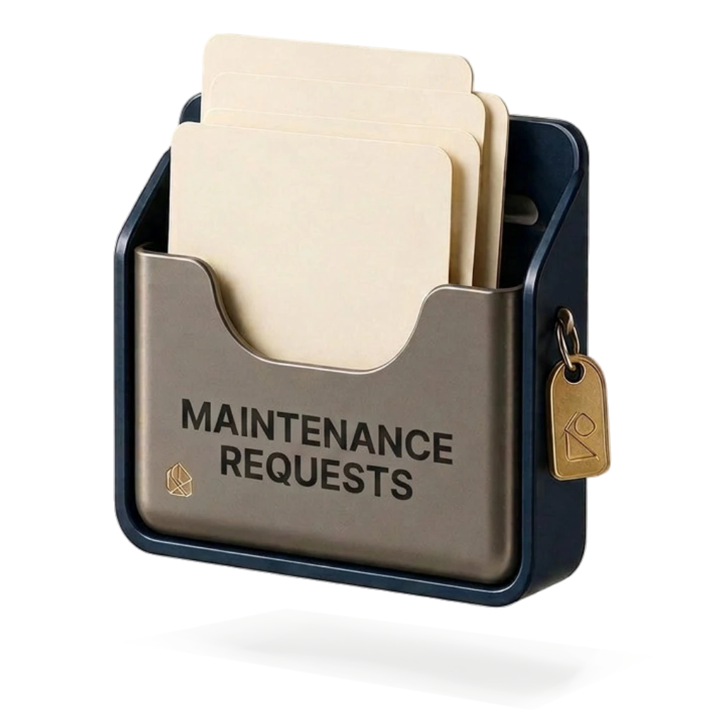 Property management answering service operator
